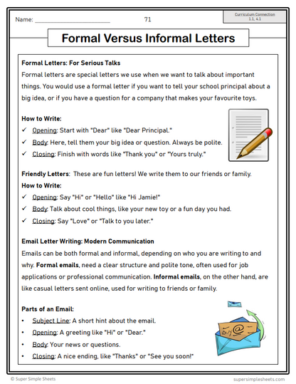 Grade 3 - Writing Unit - Manitoba Language - Lesson/Workbook Bundle