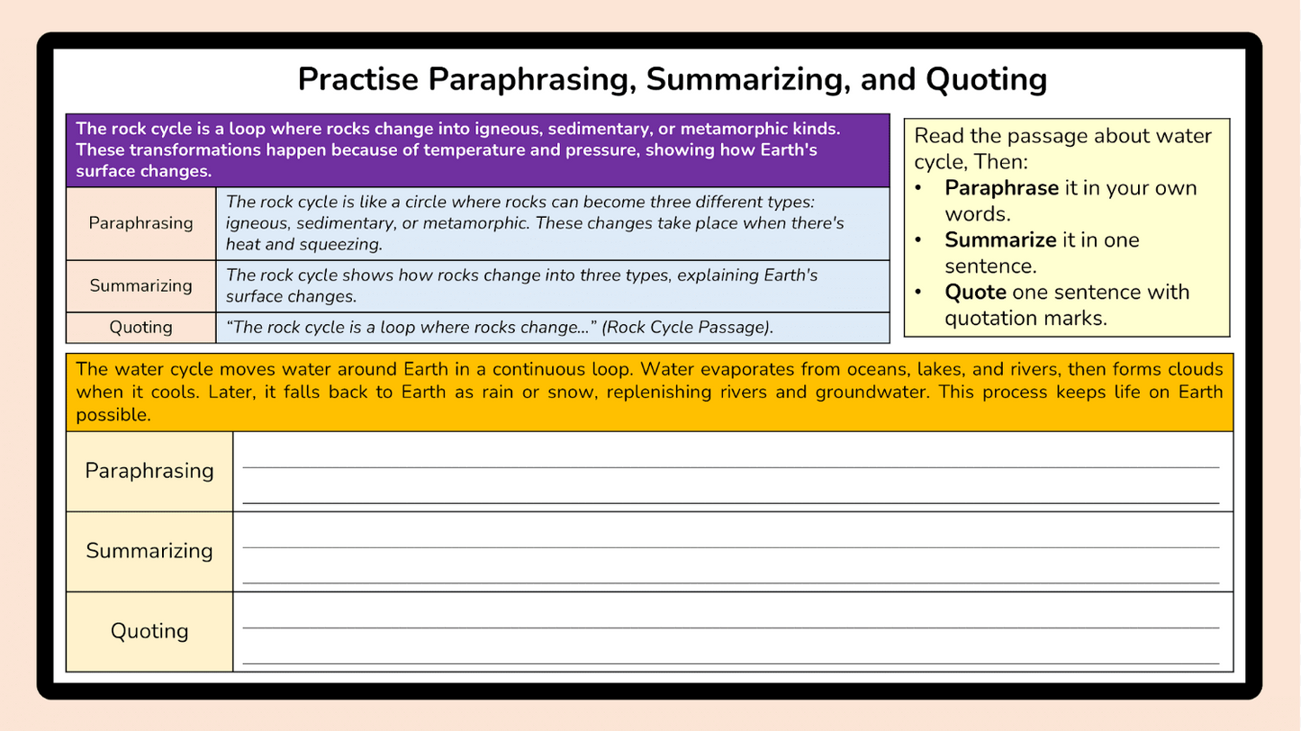 Grade 5 - Writing Unit - Manitoba Language - Lesson/Workbook Bundle