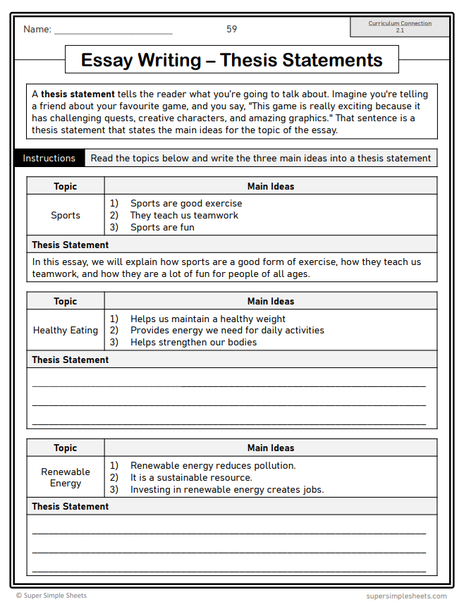 Grade 7 - Writing Unit - Manitoba Language - Lesson/Workbook Bundle