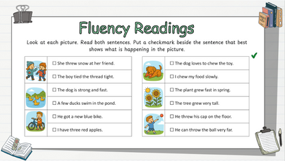 Grade 1 - Conventions & Vocabulary - Alberta Language - Lesson/Workbook Bundle