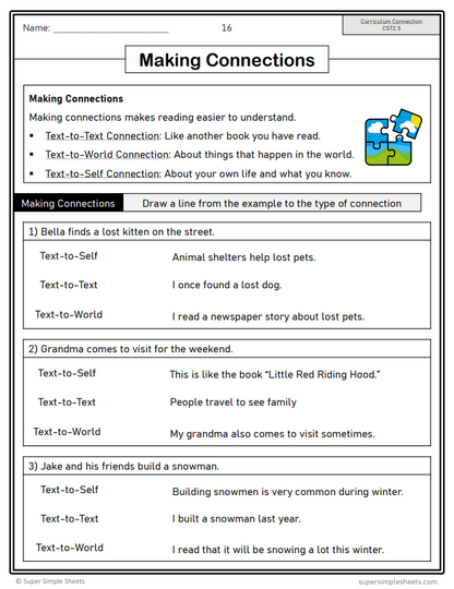 Grade 2 - Reading Comprehension Unit - BC Language - Lesson/Workbook Bundle
