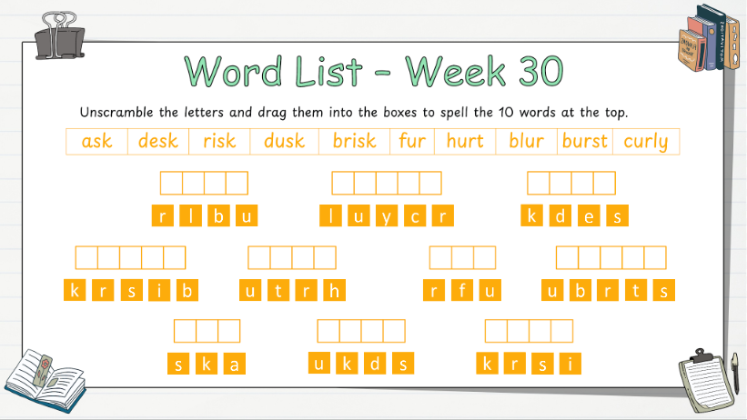 Grade 2 - Conventions & Vocabulary - Alberta Language - Lesson/Workbook Bundle