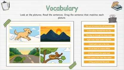 Grade 2 - Alberta Language - Google Lesson Slides - Full Year Bundle