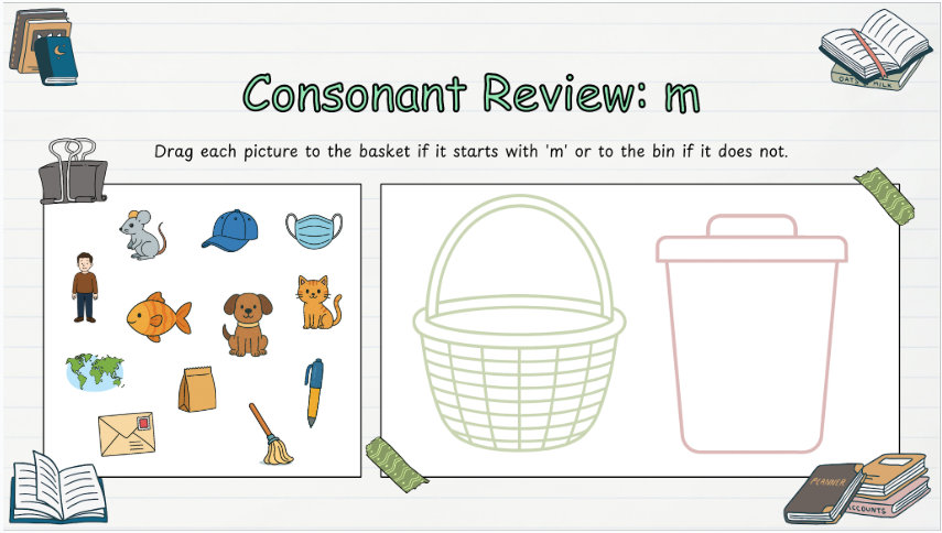 Grade 1 - Alberta Language - Google Lesson Slides - Full Year Bundle