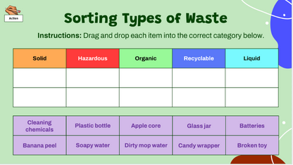 Grade 4 - Matter and Waste Unit - Alberta Science - Lesson/Workbook Bundle