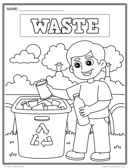 Grade 4 - Matter and Waste Unit - Alberta Science - Lesson/Workbook Bundle