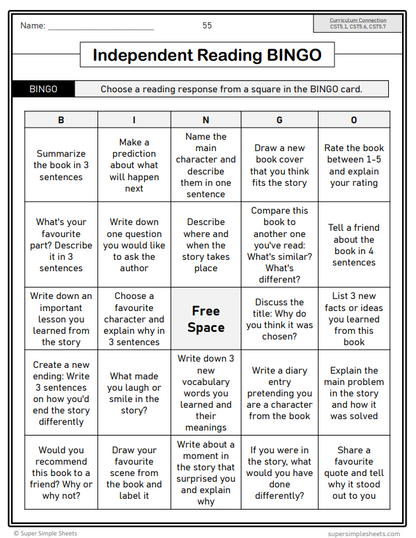 Grade 5 - Reading Comprehension Unit - BC Language - Lesson/Workbook Bundle