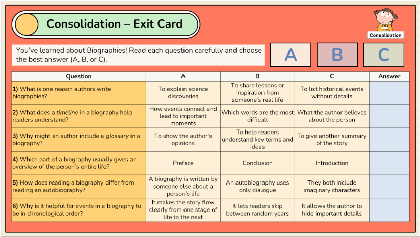 Grade 6 - Reading Comprehension Unit - BC Language - Lesson/Workbook Bundle