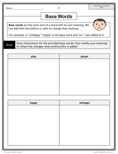 Grade 3 - Conventions & Vocabulary - Alberta Language - Lesson/Workbook Bundle