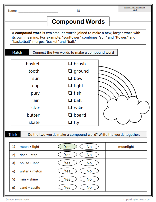 Grade 3 - Conventions & Vocabulary - Alberta Language - Lesson/Workbook Bundle