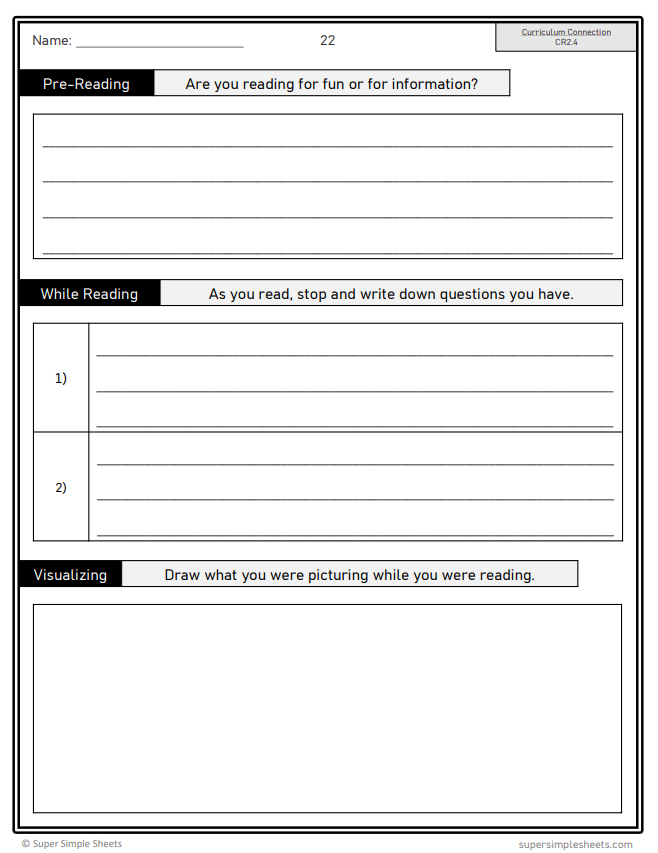 Grade 2 - Reading Comprehension - Saskatchewan Language - Lesson/Workbook Bundle