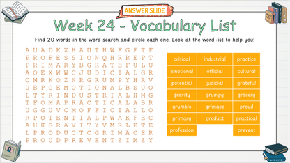 Grade 5 - Conventions & Vocabulary - Alberta Language - Lesson/Workbook Bundle