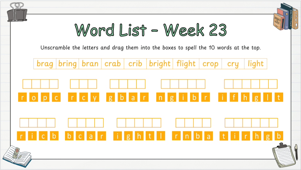 Grade 1 - Conventions & Vocabulary - BC Language - Lesson/Workbook Bundle