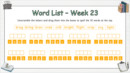 Grade 1 - Conventions & Vocabulary - BC Language - Lesson/Workbook Bundle