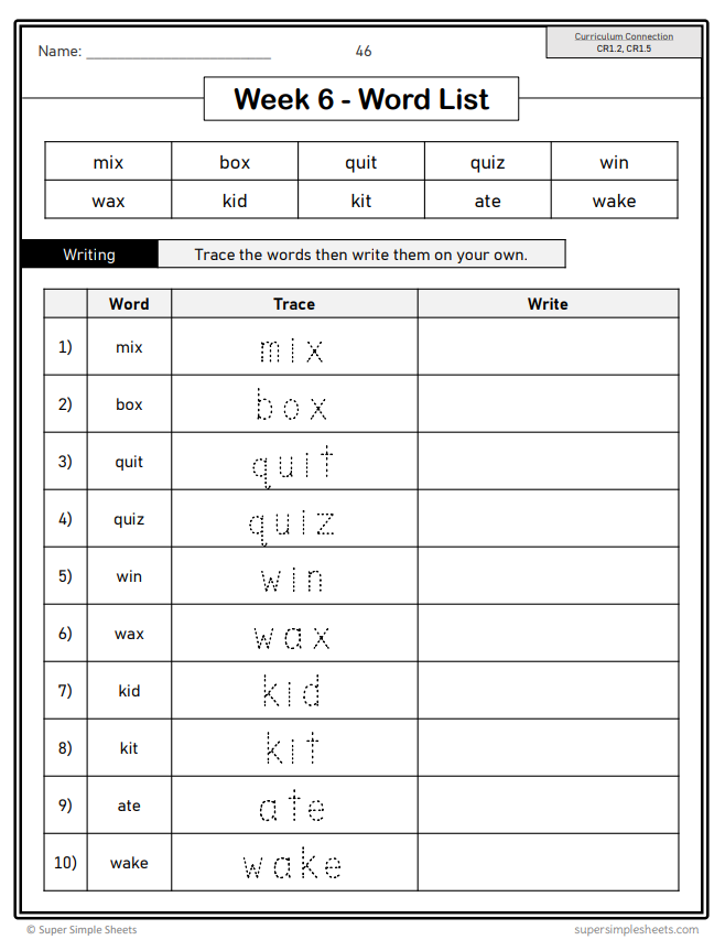Grade 1 - Conventions & Vocabulary - BC Language - Lesson/Workbook Bundle