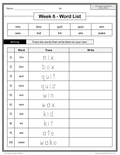 Grade 1 - Conventions & Vocabulary - BC Language - Lesson/Workbook Bundle