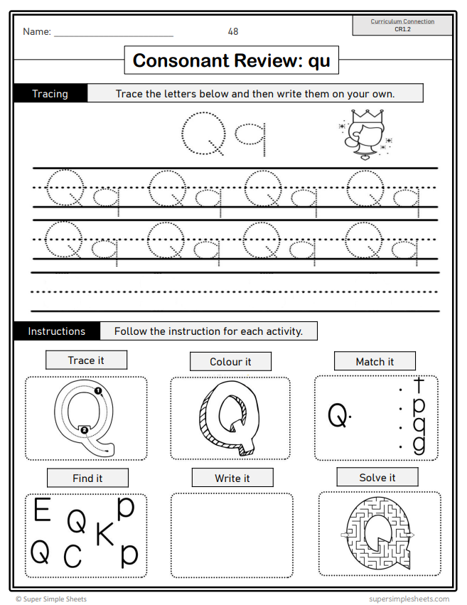 Grade 1 - Conventions & Vocabulary - BC Language - Lesson/Workbook Bundle