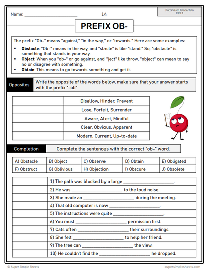 Grade 5 - Conventions & Vocabulary - BC Language - Lesson/Workbook Bundle