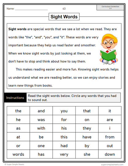 Grade 1 - Reading Comprehension - Manitoba Language - Lesson/Workbook Bundle