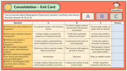 Grade 8 - Reading Comprehension - Saskatchewan Language - Lesson/Workbook Bundle