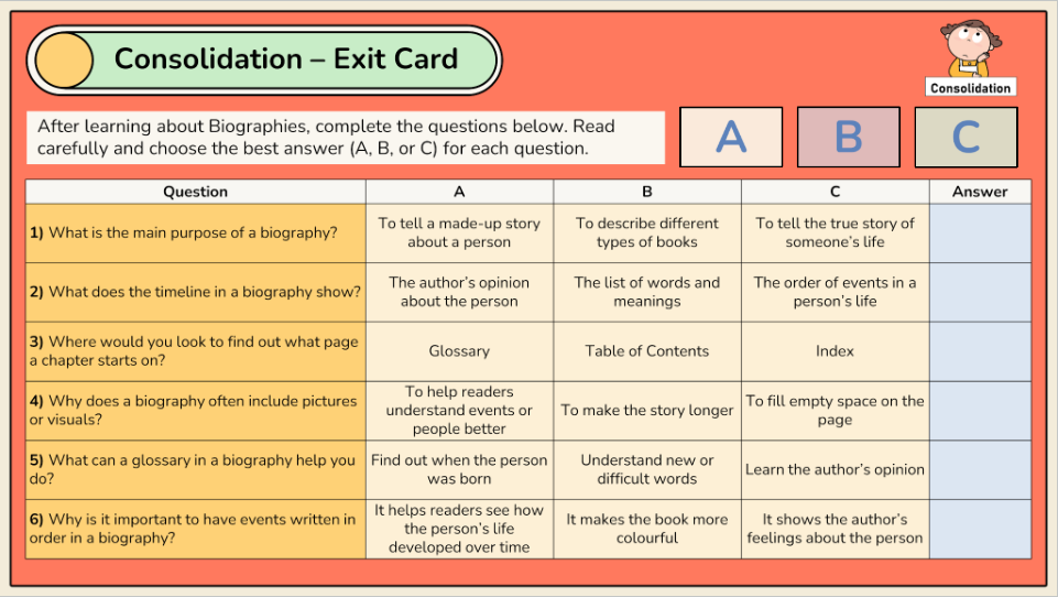 Grade 5 - Reading Comprehension - Manitoba Language - Lesson/Workbook Bundle