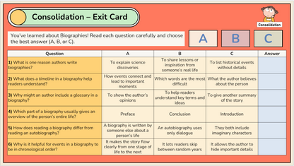 Grade 6 - Reading Comprehension - Manitoba Language - Lesson/Workbook Bundle