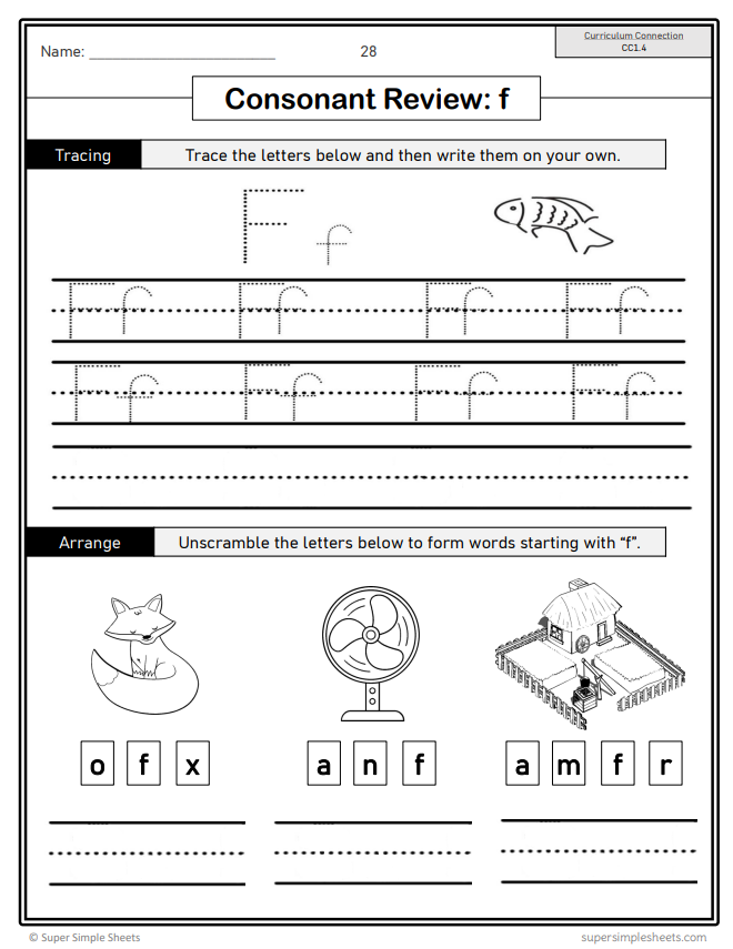 Grade 1 - Conventions & Vocabulary - Saskatchewan Language - Lesson/Work Bundle