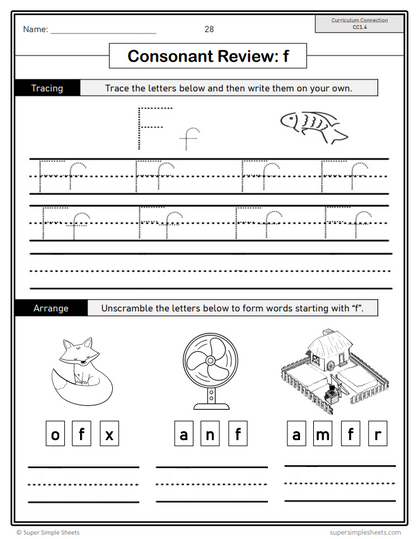 Grade 1 - Conventions & Vocabulary - Saskatchewan Language - Lesson/Work Bundle