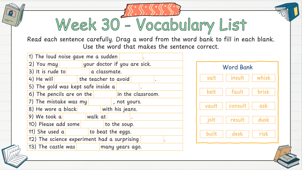 Grade 3 - Conventions & Vocabulary - Saskatchewan Language - Lesson/Work Bundle