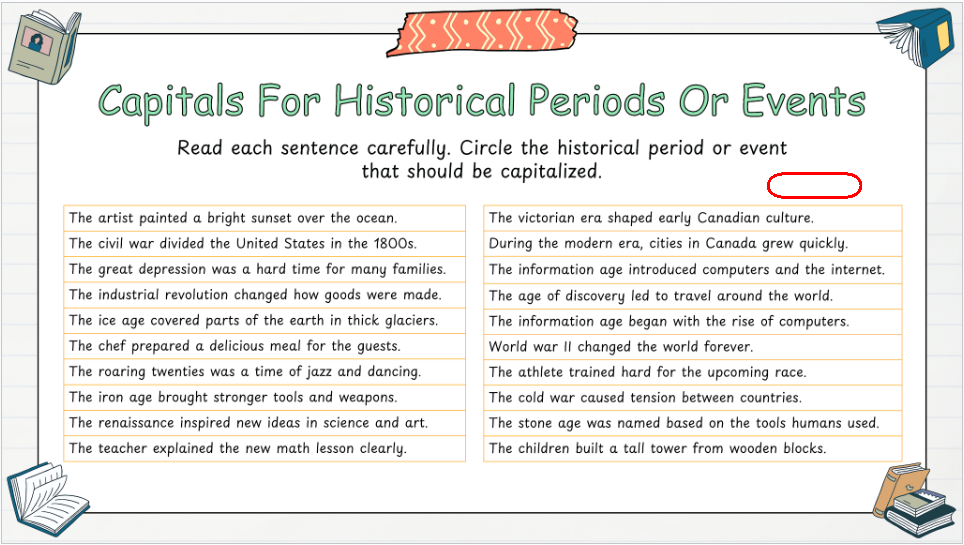 Grade 5 - Conventions & Vocabulary - Saskatchewan Language - Lesson/Work Bundle