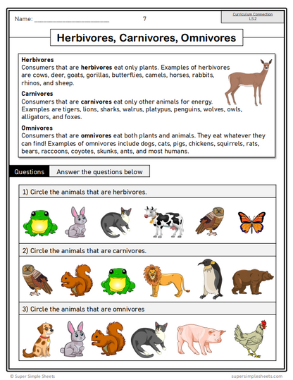 Grade 3 - Living Systems - Alberta Science - Lesson/Workbook Bundle