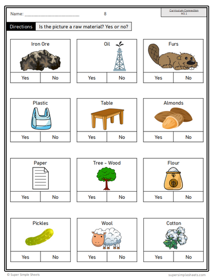 Grade 3 - Matter Unit - Alberta Science - Lesson/Workbook Bundle