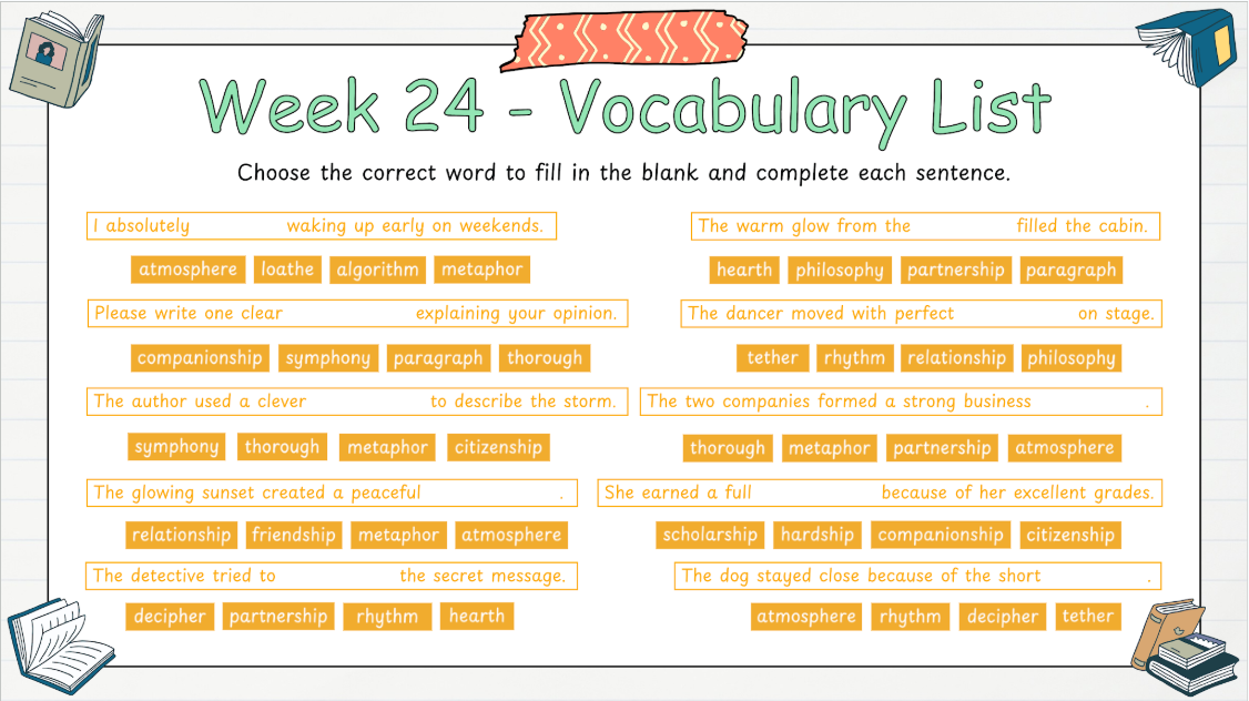Grade 6 - Foundations of Language - Ontario Language - Lesson/Workbook Bundle