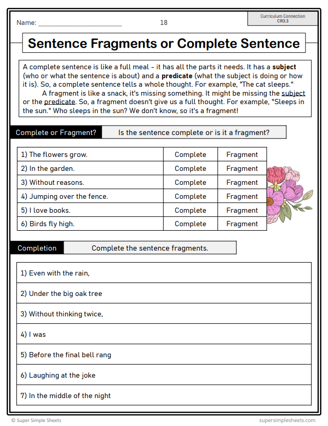 Grade 3 - Conventions & Vocabulary - BC Language - Lesson/Workbook Bundle