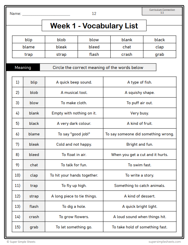Grade 3 - Conventions & Vocabulary - Manitoba Language - Lesson/Workbook Bundle