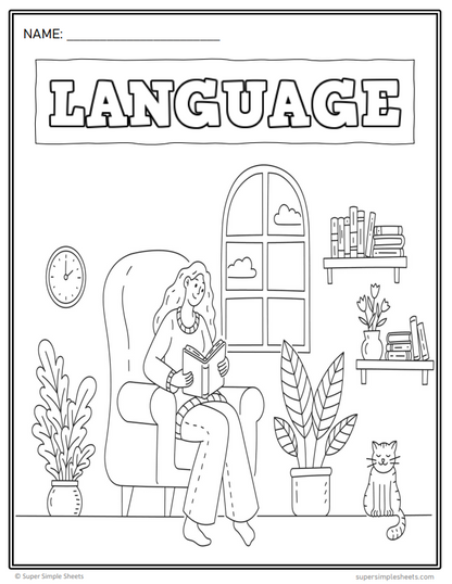 Grade 5 - Conventions & Vocabulary - Manitoba Language - Lesson/Workbook Bundle