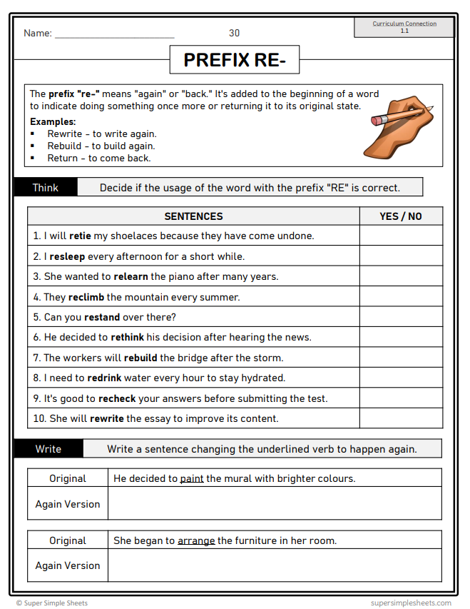 Grade 6 - Conventions & Vocabulary - Manitoba Language - Lesson/Workbook Bundle