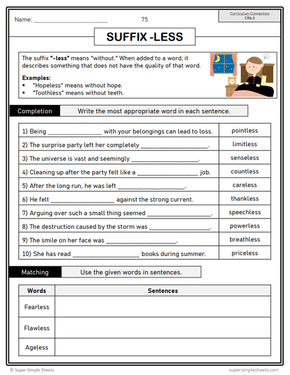 Grade 6 - Conventions & Vocabulary - Saskatchewan Language - Lesson/Work Bundle