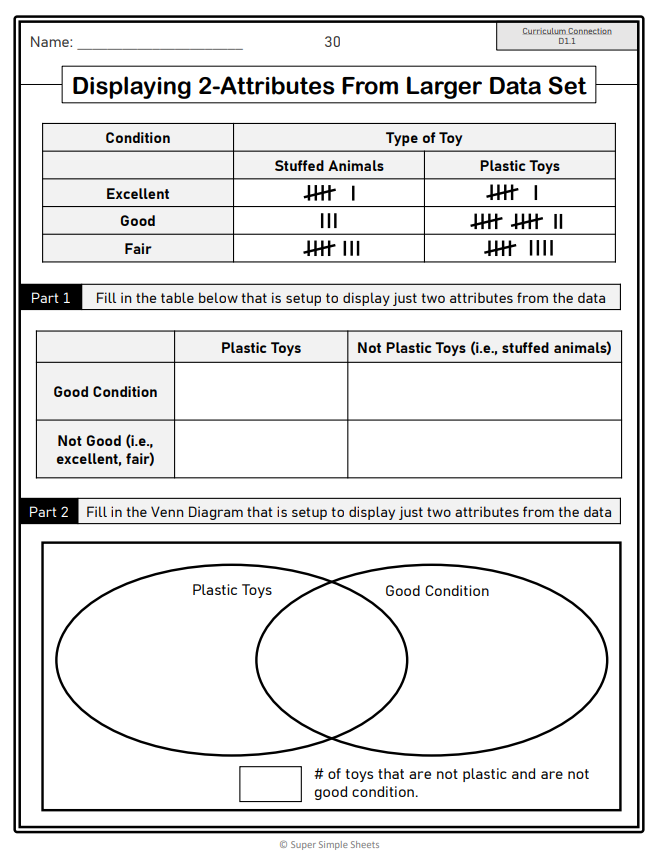 Grade 2 - Data Literacy and Probability - Ontario Math - Lesson/Workbook Bundle