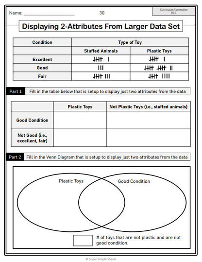 Grade 2 - Data Literacy and Probability - Ontario Math - Lesson/Workbook Bundle