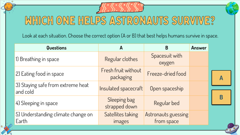 Grade 6 - Space Unit - Alberta Science - Lesson/Workbook Bundle