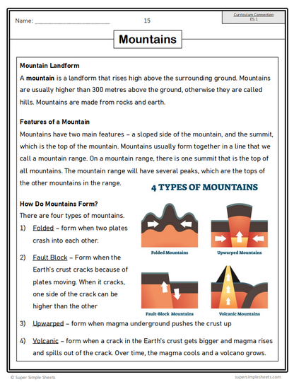 Grade 3 - Earth Systems - Alberta Science - Lesson/Workbook Bundle