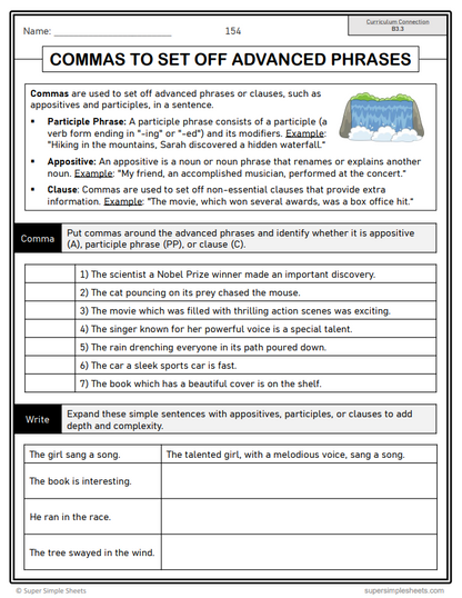 Grade 8 - Foundations of Language - Ontario Language - Lesson/Workbook Bundle
