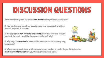 Grade 4 - Data Literacy and Probability - Ontario Math - Lesson/Workbook Bundle
