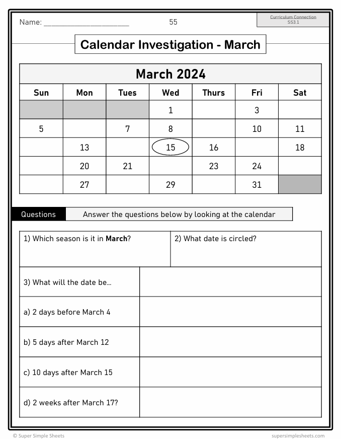 Grade 3 - Saskatchewan Math - Full Year Bundle