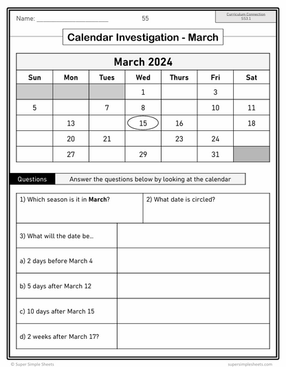 Grade 3 - Saskatchewan Math - Full Year Bundle
