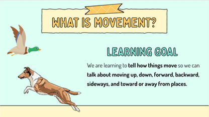 Grade 1 - Energy (Movement) - Alberta Science - Lesson/Workbook Bundle
