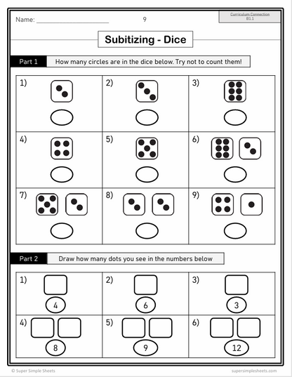 Grade 1 - Ontario Math - Full Year Bundle - New 2020 Curriculum