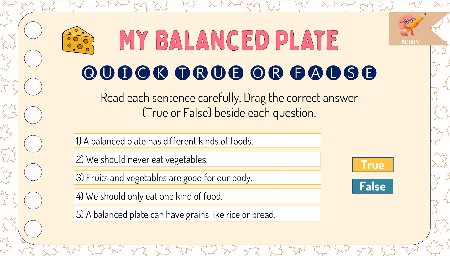 Grade 2 - Healthy Eating - Ontario Health - Lessons/Workbook Bundle