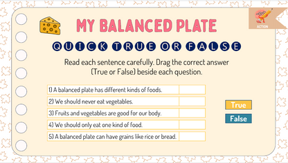 Grade 2 - Healthy Eating - Ontario Health - Lessons/Workbook Bundle